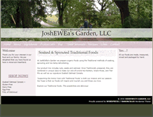 Tablet Screenshot of josheweasgarden.com